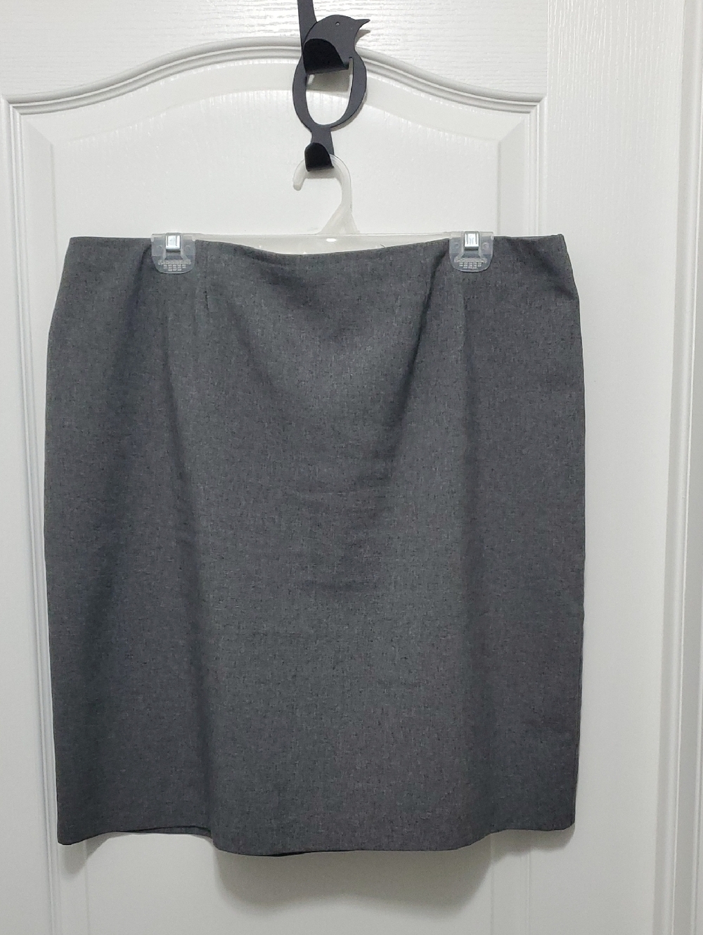 New York & Company Dark Gray Pencil Skirt